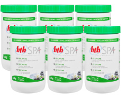 Paquete de 6 estabilizadores de pH HTH Alkanal