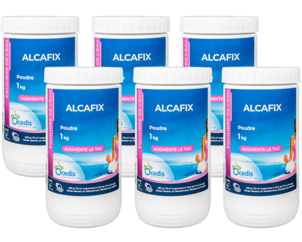 Paquete de 6 estabilizadores de pH Alcafix - Haga clic para ampliar