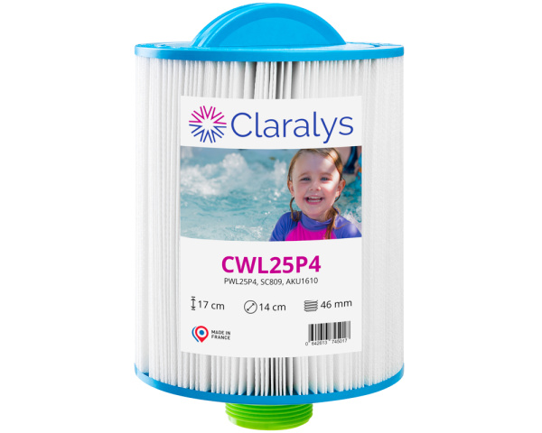 Filtro Claralys CWL25P4 - Haga clic para ampliar