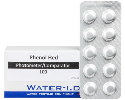 Pastillas Phenol Red Water ID para fotmetro PoolLAB