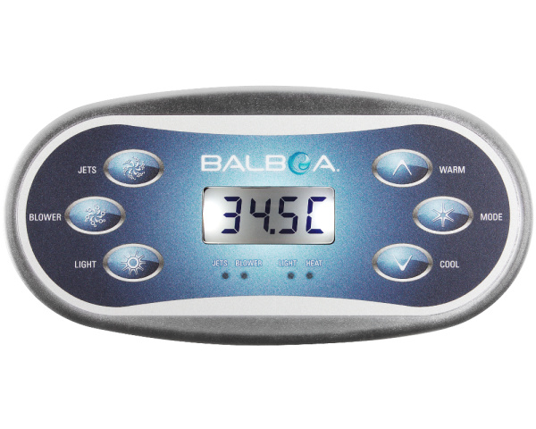 Teclado de control Balboa VL600S - Haga clic para ampliar