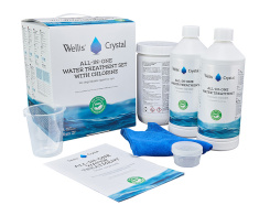 Wellis Crystal All-In-One water treatment kit, reconditionado