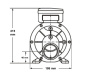 Bomba LX Whirlpool JA150 de una velocidad - Haga clic para ampliar