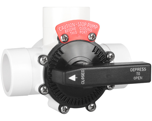 Full Flow 3-way diverter valve 2" M or 1,5" F - Click to enlarge