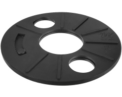 Pair of filter diverter plates