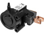 Interrupteur pneumatique Tecmark SPDT bistable, entre latrale - Cliquez pour agrandir