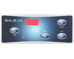 Balboa VL404 Bedienfeld Overlay