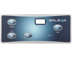 Balboa VL402 Bedienfeld Overlay