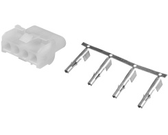 AMP-Stecker mit 4 weiblichen Stiften