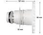 Waterway Poly Jet - Pulsator Deluxe large face - Click to enlarge