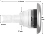 Dse LVJ Regular - Crystal Multi-massage 3,5" - Zum Vergr&ouml;&szlig;ern klicken