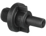 Ablassventiladapter 1/4" glatt - Zum Vergr&ouml;&szlig;ern klicken