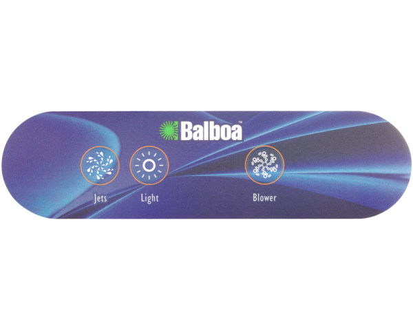 Balboa AX40 3-button overlay - Click to enlarge