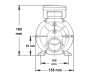 LX Whirlpool JA50 circulation pump - Click to enlarge