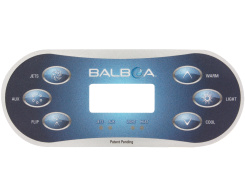 Balboa TP600 Bedienfeld Overlay