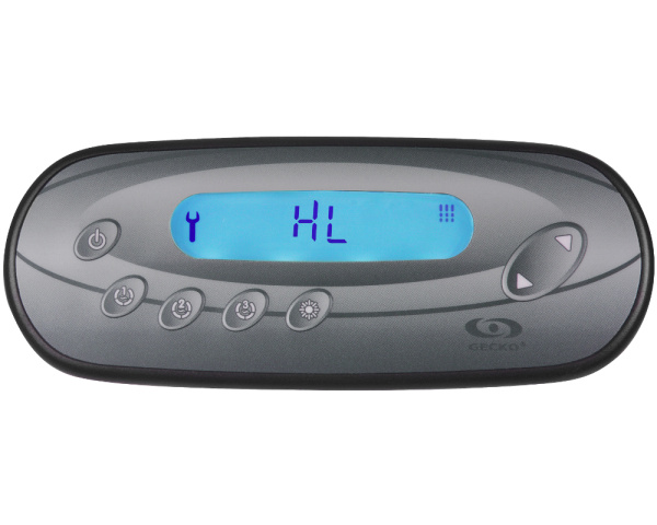 What does the message on my Gecko spa keypad mean? - Click to enlarge