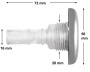 Buse Rising Dragon 2" - Directional Inox - Cliquez pour agrandir