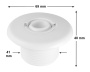 Dse HydroAir Micro Jet Eyeball - Zum Vergr&ouml;&szlig;ern klicken