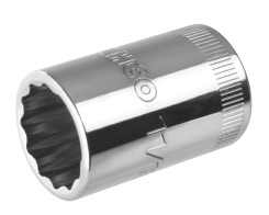 11/16" bi-hex socket with 1/2" drive