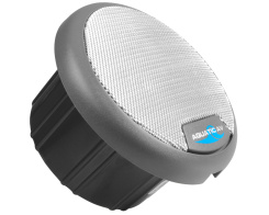 Aquatic AV-4S 3" speaker with silver grille