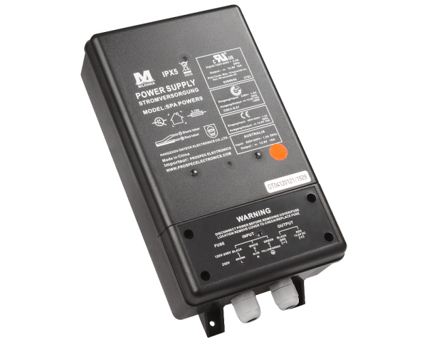Melinna SPA-POWER9 waterproof power supply - Click to enlarge