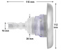Buse Waterway Poly Storm  visser - Twin Roto LED Inox - Cliquez pour agrandir