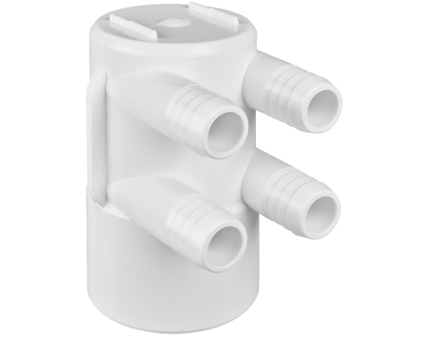 Nourrice 2" F  4 sorties canneles 3/4" M+ - Cliquez pour agrandir