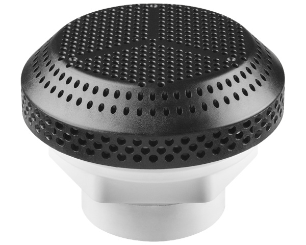 LVJ Crystal 1,5" black suction - Click to enlarge