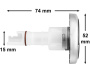 Buse CMP Pro-Loc 200 - Halo Directional LED - Cliquez pour agrandir