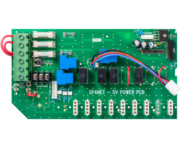 SpaNet SV3-V2 Leistung PCB - Zum Vergr&ouml;&szlig;ern klicken