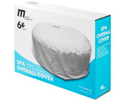 Cubierta para spa redondo de 6 personas