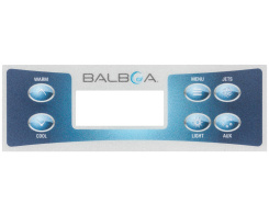 Balboa TP500 Bedienfeld Overlay