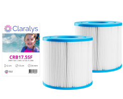 Par de Claralys CRB17.5 filtros