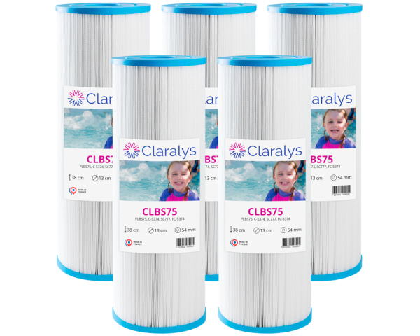 Box of 5 Claralys CLBS75 filters - Click to enlarge