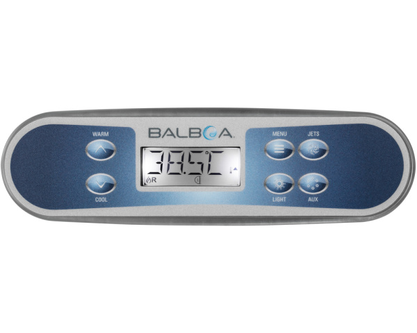 Balboa TP540 control panel - Click to enlarge