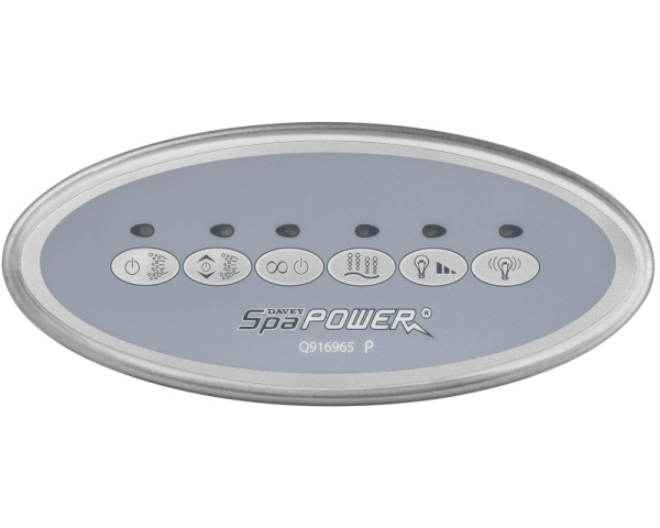 SpaPower SP1200 auxiliary keypad - Click to enlarge