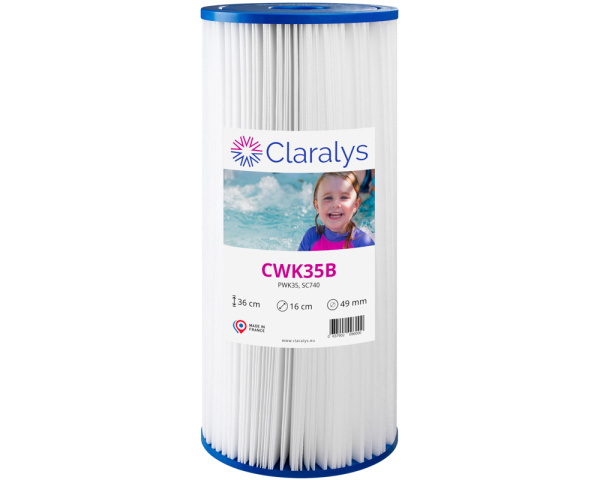 Claralys CWK35B filter - Click to enlarge