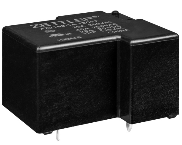 Zettler AZ2150-1A-12DEF relay - Click to enlarge