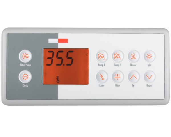 Gecko TSC-4 / K-4 keypad, 10-button - Click to enlarge