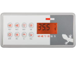 Gecko TSC-8 / K-8 Whirlpool Bedienfeld mit 8 Tasten