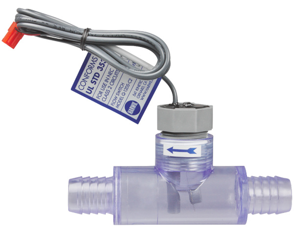 Sensor de caudal Harwil recto - Haga clic para ampliar