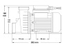 Koller 0.54 HP circulation pump, self-drain - Click to enlarge