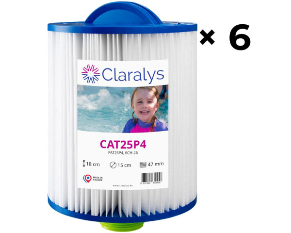 Filter Claralys CAT25P4 - Zum Vergr&ouml;&szlig;ern klicken