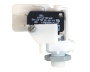 Interruptor neumtico biestable DPDT, entrada central - Haga clic para ampliar