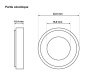 Waterway 319-3090B wet end seal - Click to enlarge