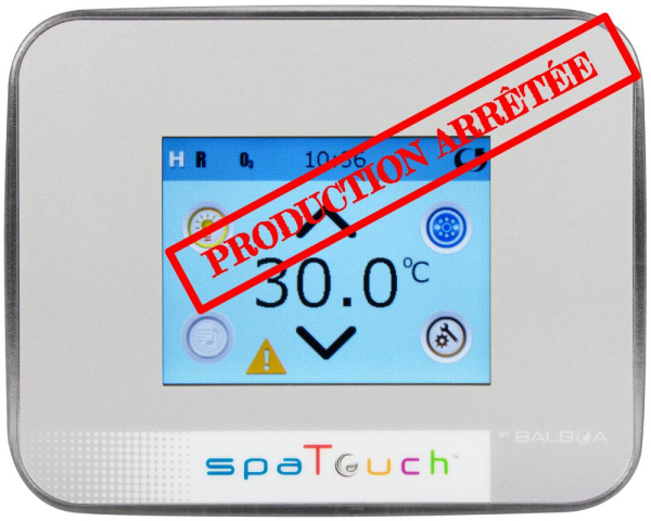 Balboa spaTouch control panel - square - Click to enlarge