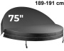 75-inch round insulating cover - Click to enlarge