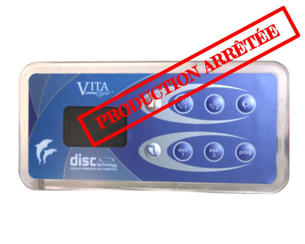 Vita Spa 100LX keypad - Click to enlarge